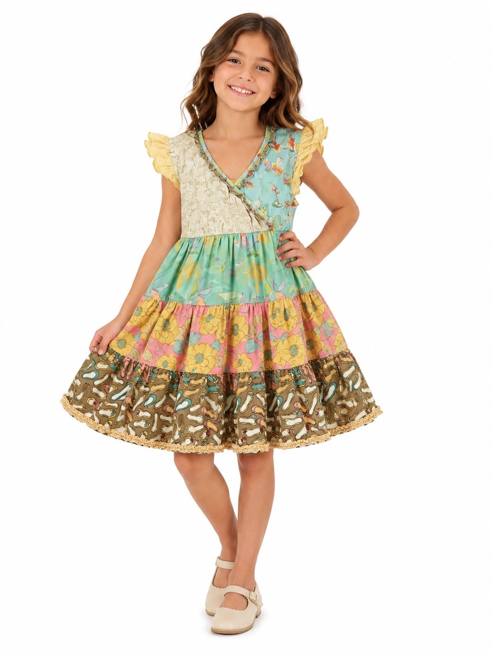 EUC Matida Jane it's a wonderful parade rollercoaster dress